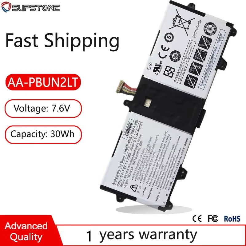 

New AA-PBUN2LT PBUN2QT Laptop Battery For Samsung Notebook 9 13.3 NP900X3L-K01HK NT900X3P NP900X3M NT900X3M NT900K3A 901X3L-K01