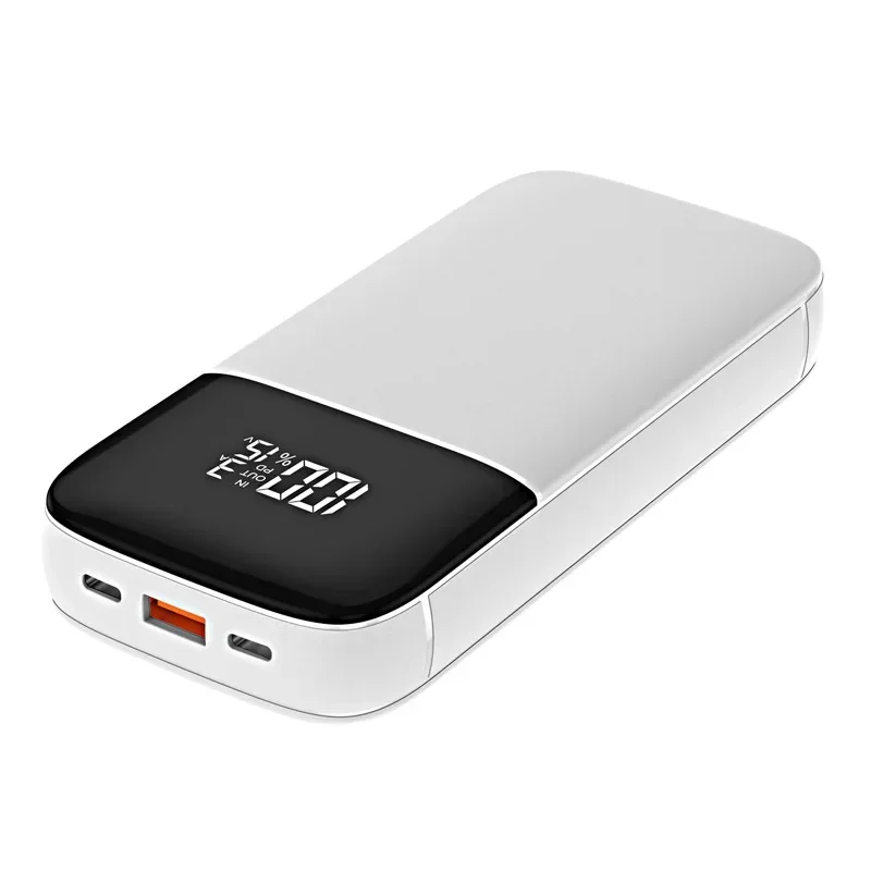 65W 20000mAh Power Bank Type-C PD Szybkie ładowanie Power Bank Przenośna ładowarka do laptopów, telefonów komórkowych i tabletów