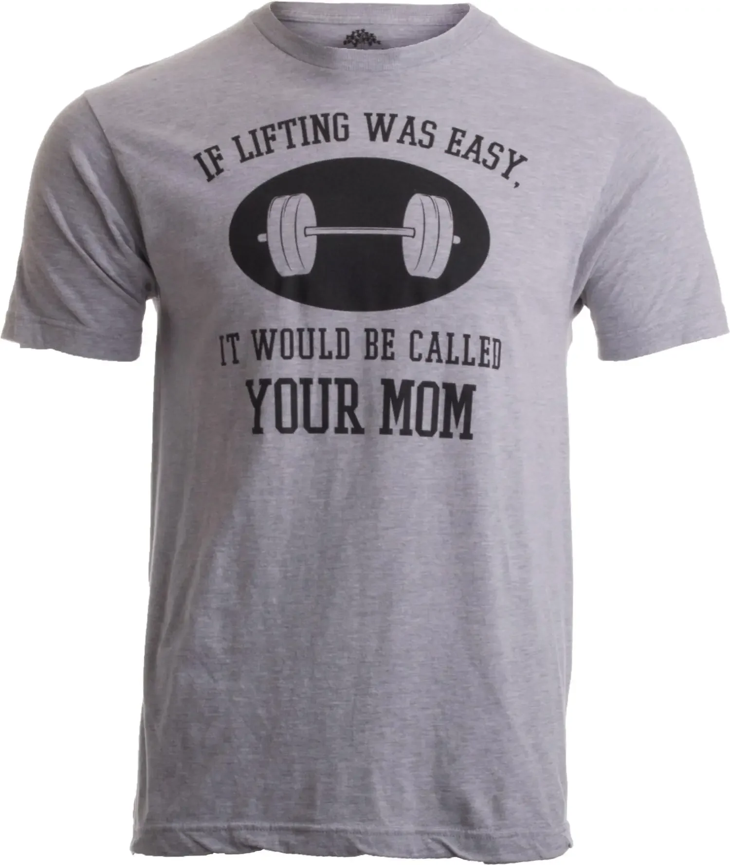 If Lifting was Easy, It'd be Called Your Mom | Funny Workout Weight T-Shirt Anime Graphic T-shirts for Men 100%Cotton