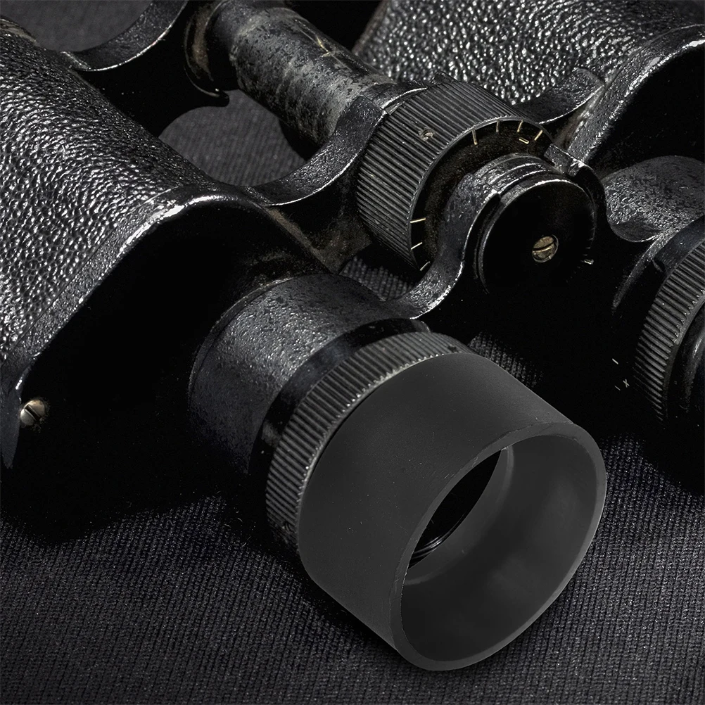 

2 Pcs Microscope Goggles Eye Cups Eyepiece Rubber Eyecup Cover Vision Test Guard