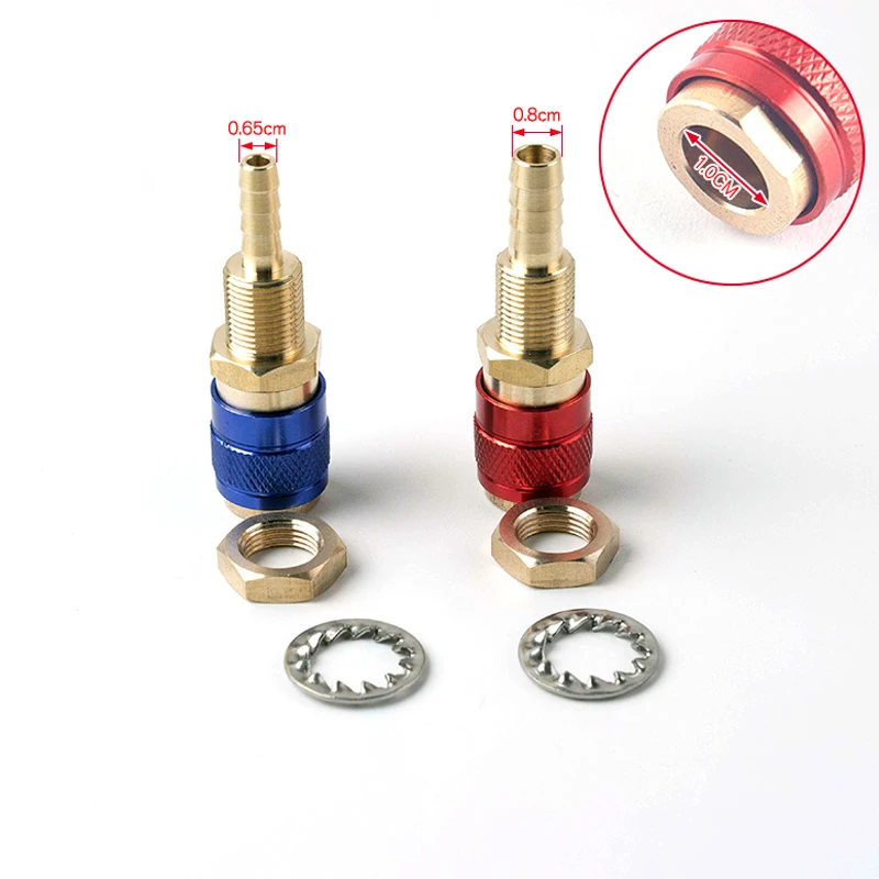 

Wholesale Water Cooled Gas Adapter Quick Connector For TIG/MIG Welding Torch Plug M6/M8