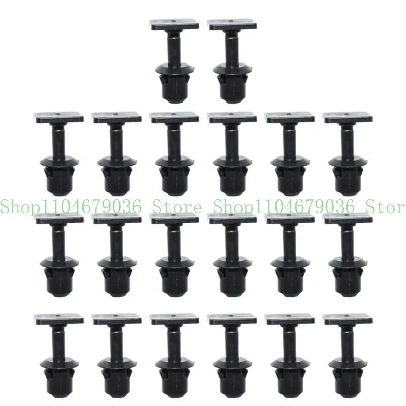 

652F 701867549 Car Floor Bracket Clips High Strengths Plastic Easy Installation Car Roof Lining Clips Side Trim Clips