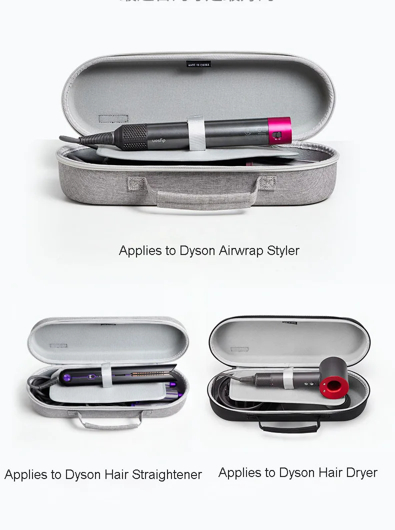 Hard Shell Travel Protective Organizer Case do suszarki do włosów Dyson Airwrap Styler Curling Iron Prostownica do włosów
