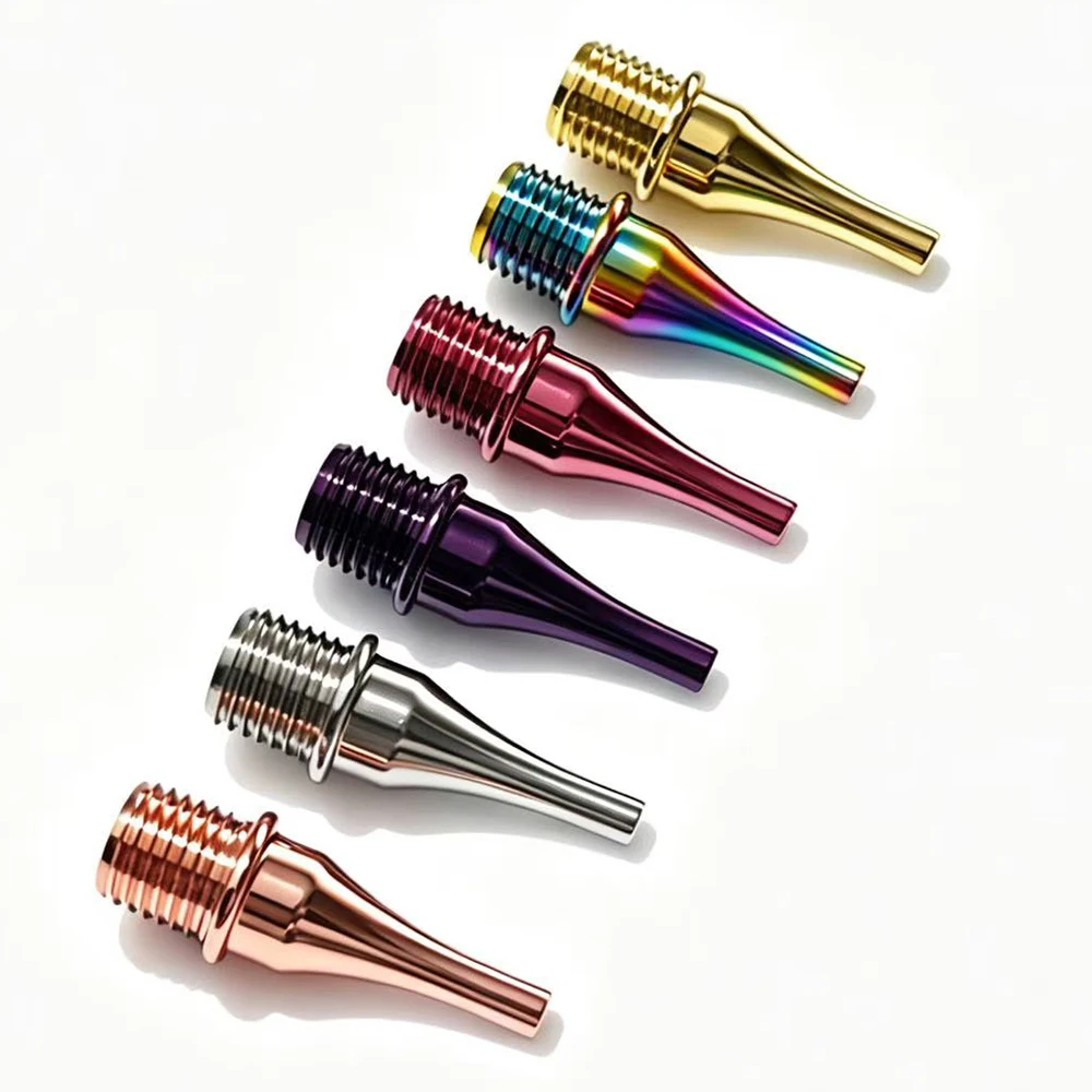 HOMFUN New 1 Head Colorful Diamond Painting Pen Tip, Sturdy and Durable Thin Stainless Steel Threaded Embroidery Nail Art Tool - view 2