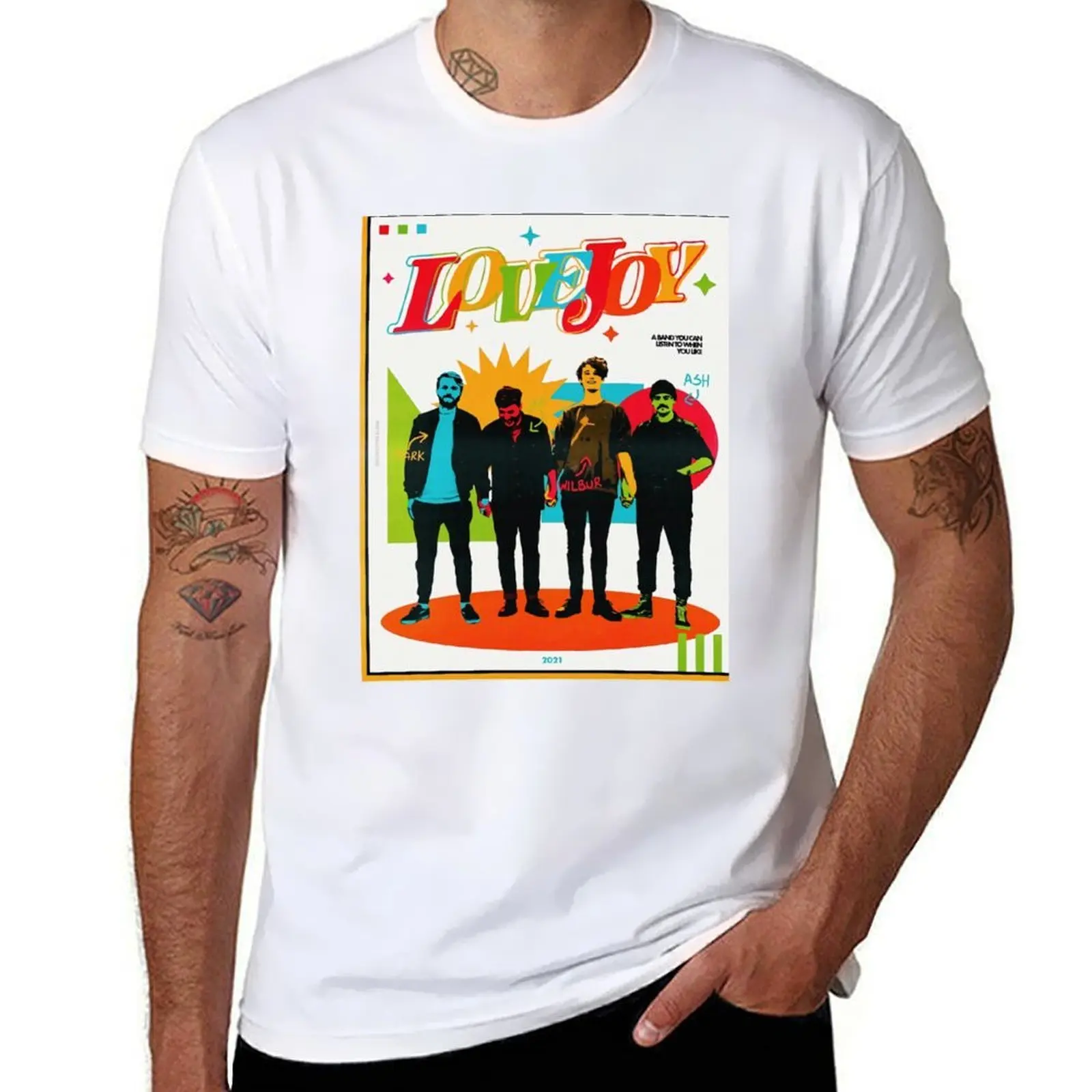 

Lovejoy Poster T-Shirt t shirts with prints t shirts for man slim fit T-Shirt