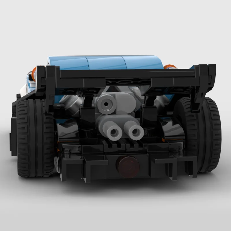 326 PCS Velocidade Hypercar 1980 930 Turbo Pikes Peak MOC Personalizar Bloco de Construção Modular Design Criativo DIY Brinquedo de Natal Presente