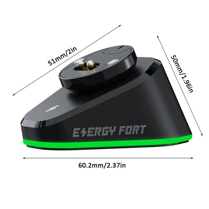 Mouse Charging Dock Upgraded Charging Dock For Mouse Multi-Function Super Fast Charger With Non-Slip Design At The Bottom