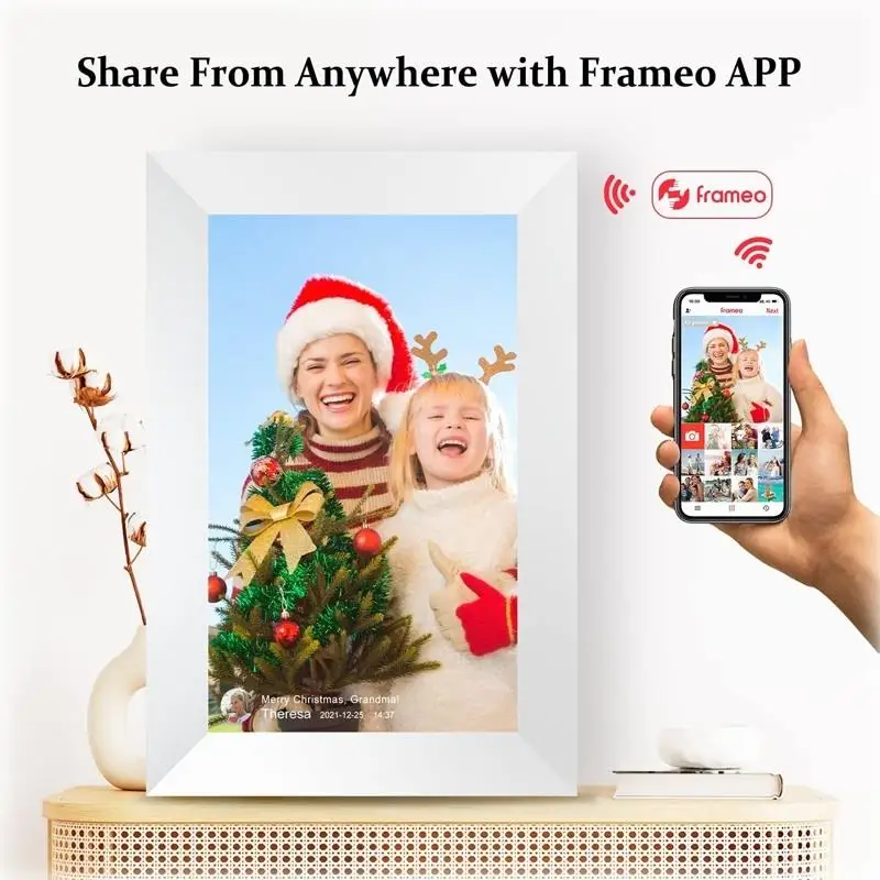 2025 Frameo 10.1" WiFi Digital Photo Frame with 32GB/64GB Storage 4
