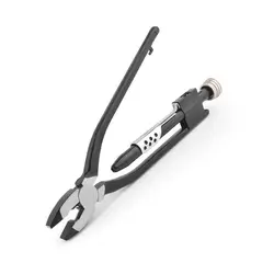 Wire Twisting Pliers Lock Wire Pliers Wire Cutter Safety Wire Twisting Tool for Auto Industrial Use (6-Inch Black)