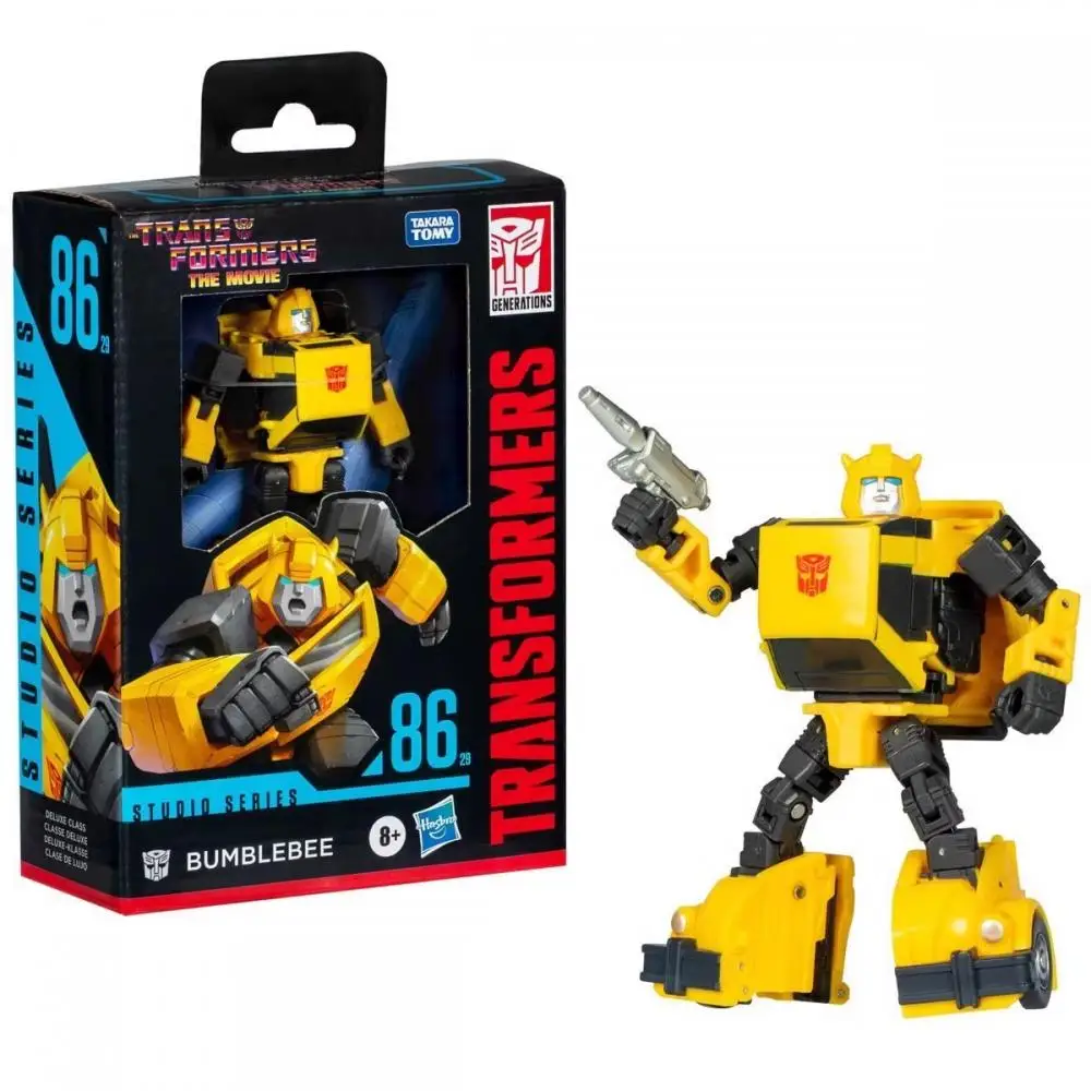 

TAKARA TOMY Transformers Toys Studio Series Deluxe Class The Movie Bumblebee Model Doll 4.5-inch Action Figure SS86-29 Gift