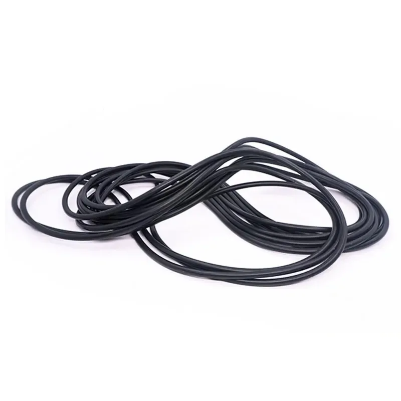 Thickness 1.2/2/4mm CS O-ring wholesale link NBR nitrile rubber gasket seal ring Waterproof rubber elastic free shipping