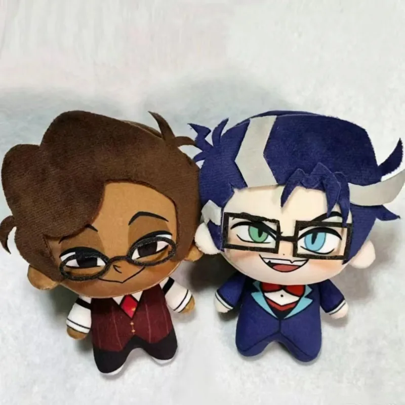 New Anime Hazbin Hotel Plush Doll Pendant Cartoon Cute Soft 10CM Vincent Alastor Plushs Toys Periphery
