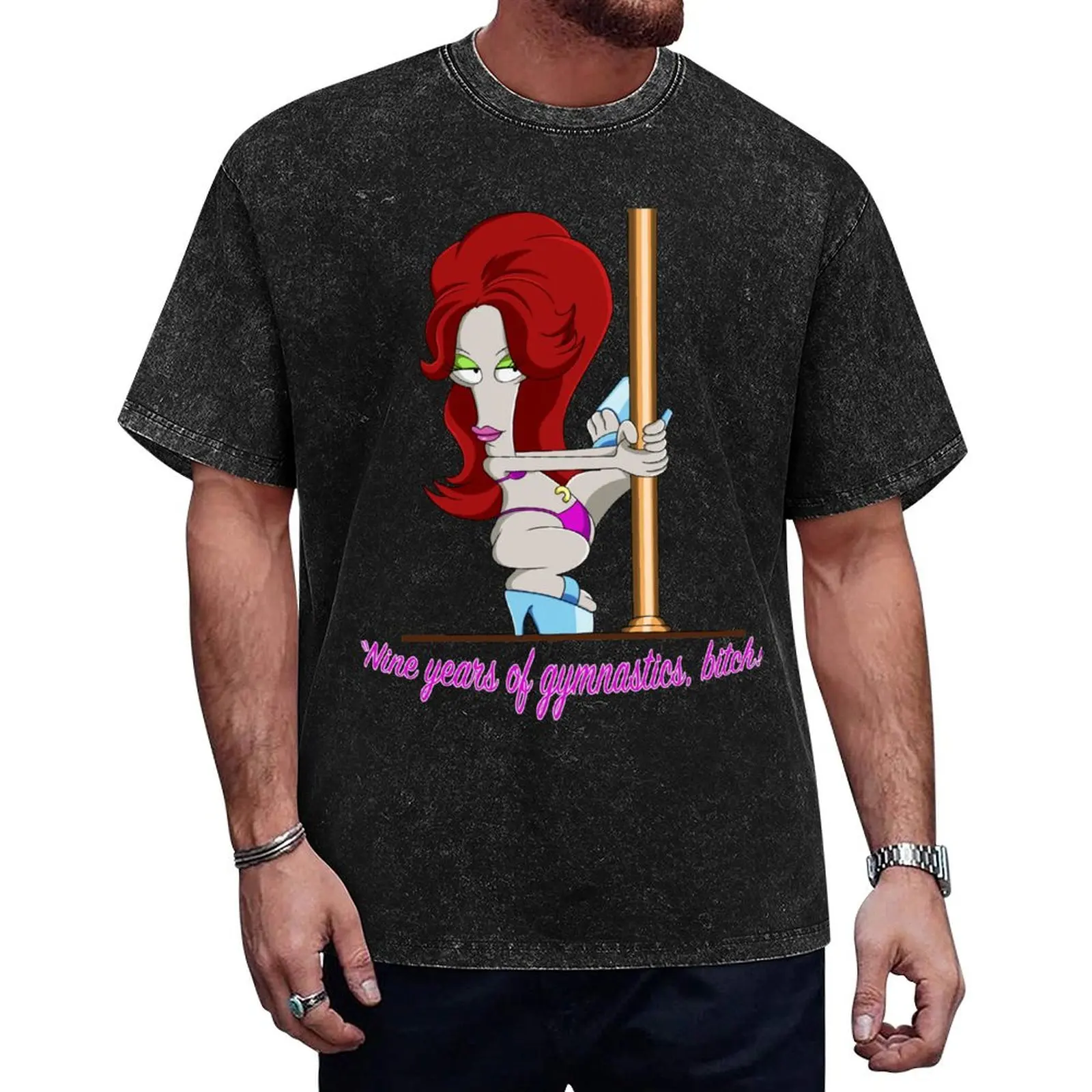 

Pole Dancer Roger T-Shirt blue lock oversizeds new gifts and t-shirts street wear mens plain t shirts