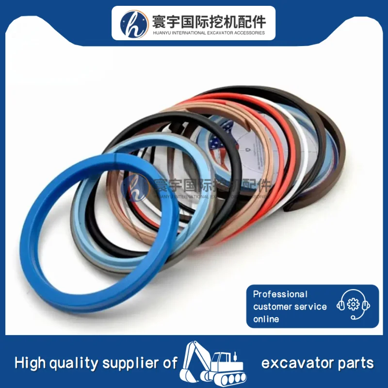 

Совместим с комплектом для ремонта гидравлического цилиндра Komatsu PC450LC-8 707-99-72300 707-99-59610, комплект уплотнений цилиндра стрелы, детали оборудования