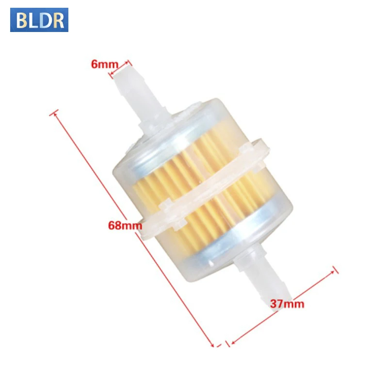 

1 шт., топливный фильтр 1/4 дюйма 6 мм для мотоцикла, квадроцикла, бензина, бензина, жидкого масла, для Suzuki, для Kawasaki, для Yamaha Fot KTM, для Ducati