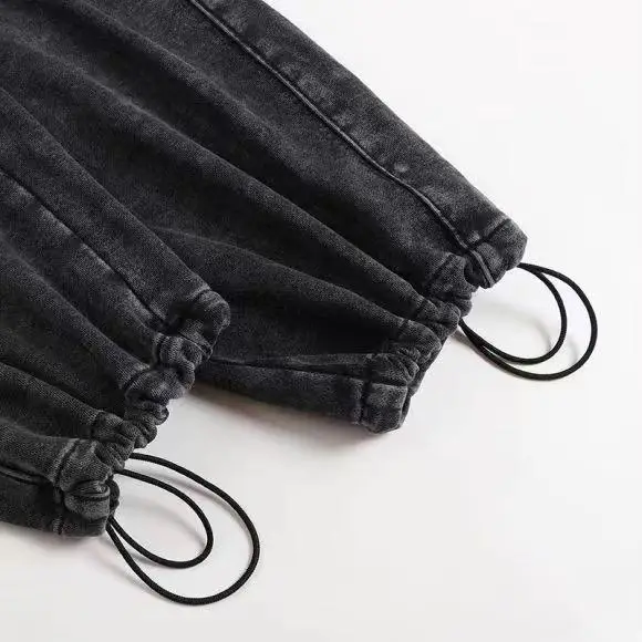 2025 New Retro Loose High-waisted Straight-leg Trousers Men's and Women's Casual Wide-leg Trousers