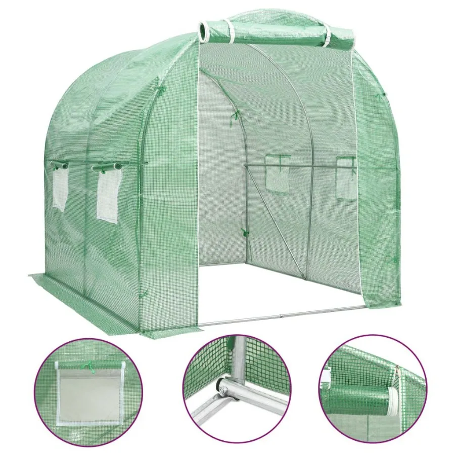 

Greenhouse 43.1 ft² 6.6'x6.6'x6.6'