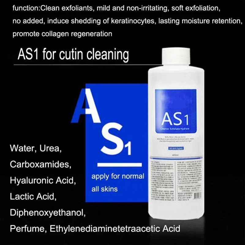 As1 sa2 ao3 aqua peeling lösung 400ml hydra derma brasion gesichts reinigung gesichts reinigung mitesser export flüssiger schönheits salon