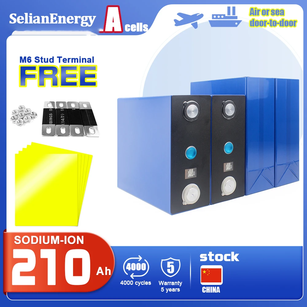 210a Natrium batterie 3V na Ionen batterie sib 4000 tiefe Zyklen Niedertemperatur-Akku für RV Golf