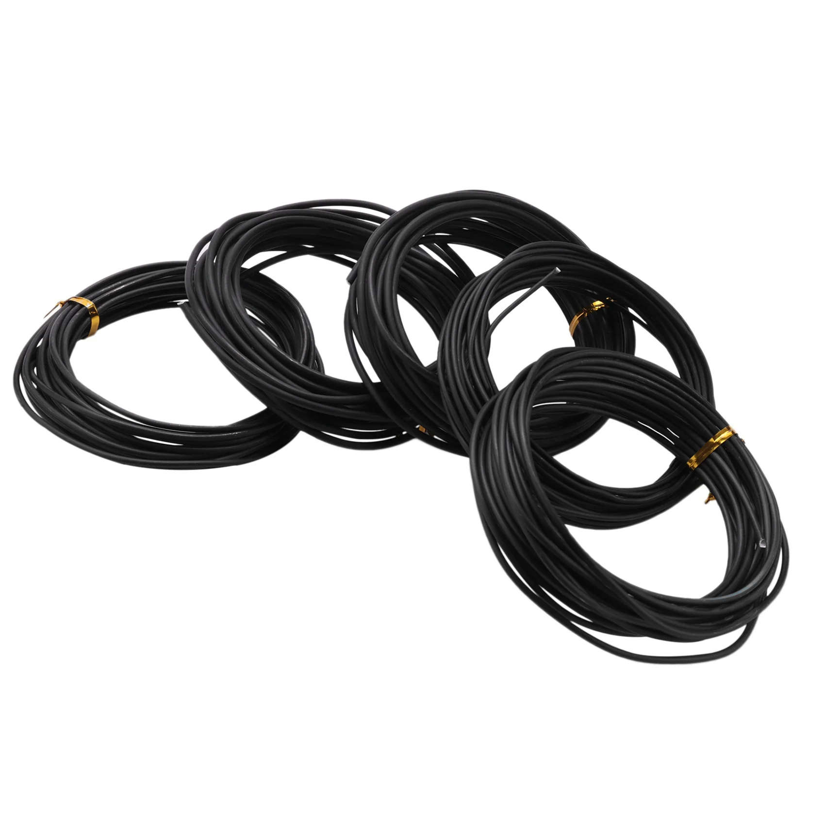 

A89X 20 рулонов проволоки для бонсай Тренировочная проволока для бонсай из анодированного алюминия в 5 размерах — 1,0 мм, 1,5 мм, 2,0 мм, 2,5 мм, 3,0 мм, черный