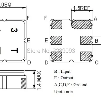 ! Yeni orijinal 10 adet TA0638A TA 0638A TA0638 3t testere filtresi 1590MHz 3.0X3.0mm