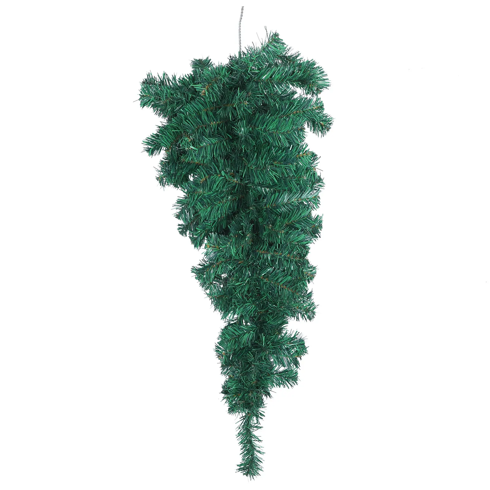

Christmas Tree Pendant PVC Simulated Plant Hanging naments for Home Party Supplies Plastic Xmas Decor Wall Closet Door