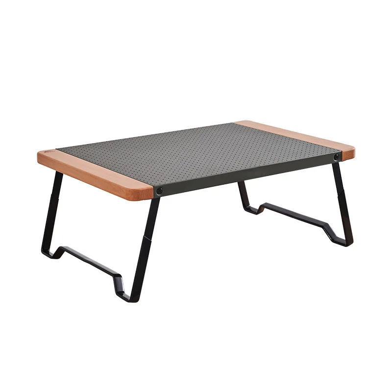 

Kang table outdoor portable folding small table, camping picnic courtyard aluminum alloy square table