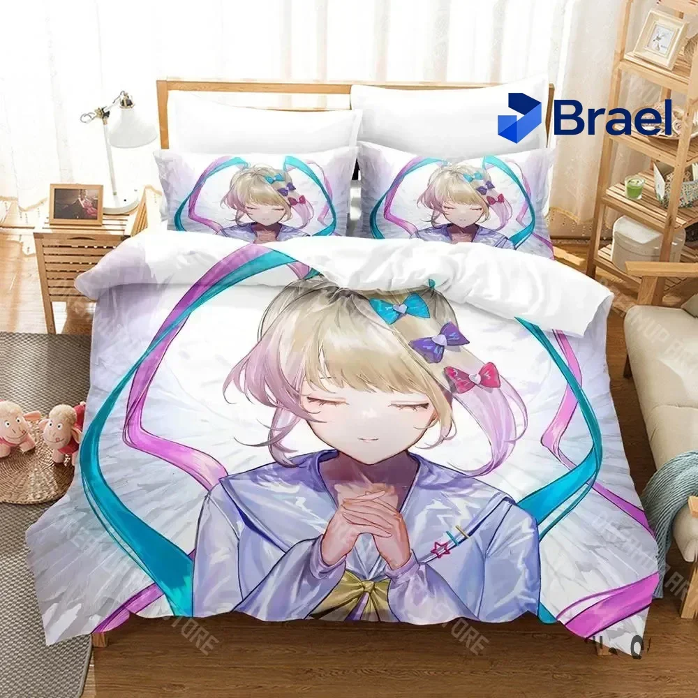 Exquisite 3D Print Needy Streamer Overload Anime Bedding Set Boys Girls Twin Queen King Size Duvet Cover Pillowcase Bed Boys Ad