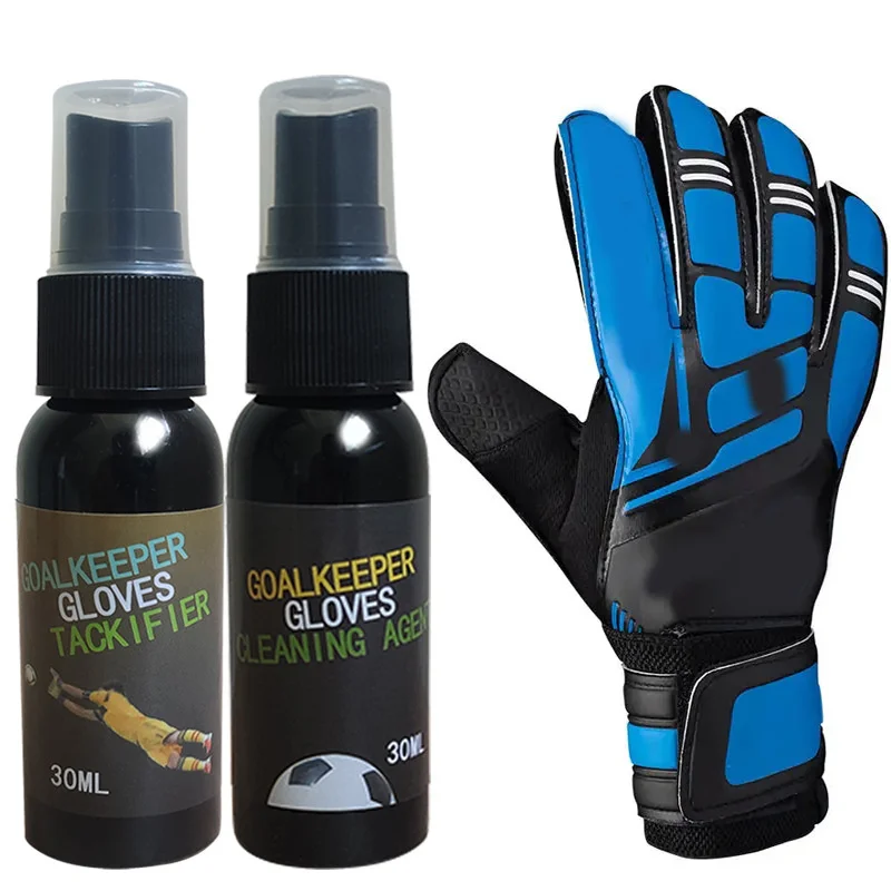 30ml Goalkeeper Glove Baseball Replacement Glove Glue Football Grip Spray for Goalkeeping Soccer Gloves Non-slip Enhanced Sticky