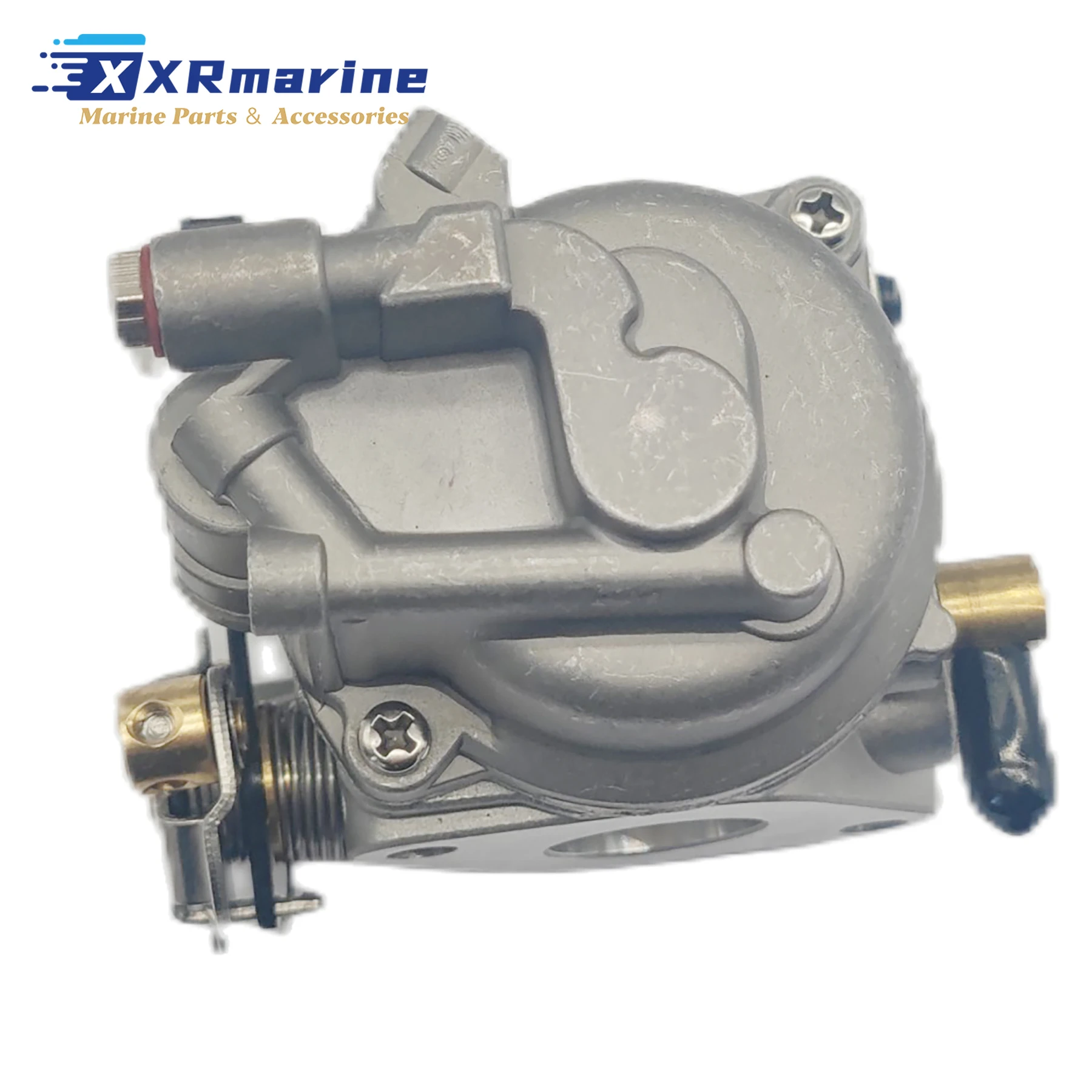 68T-14301-10 Carburetor Assy Compatible with Yamaha 6HP 8HP F6 F8M T8 Outboard Motors Replacement 68T-14301 68T-14301-11 image 4