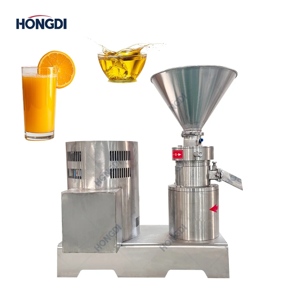

High Efficiency Stainless Steel Colloid Mill Machine For Fine Grinding And Stable Emulsifying In Food Beverage Sauce Production