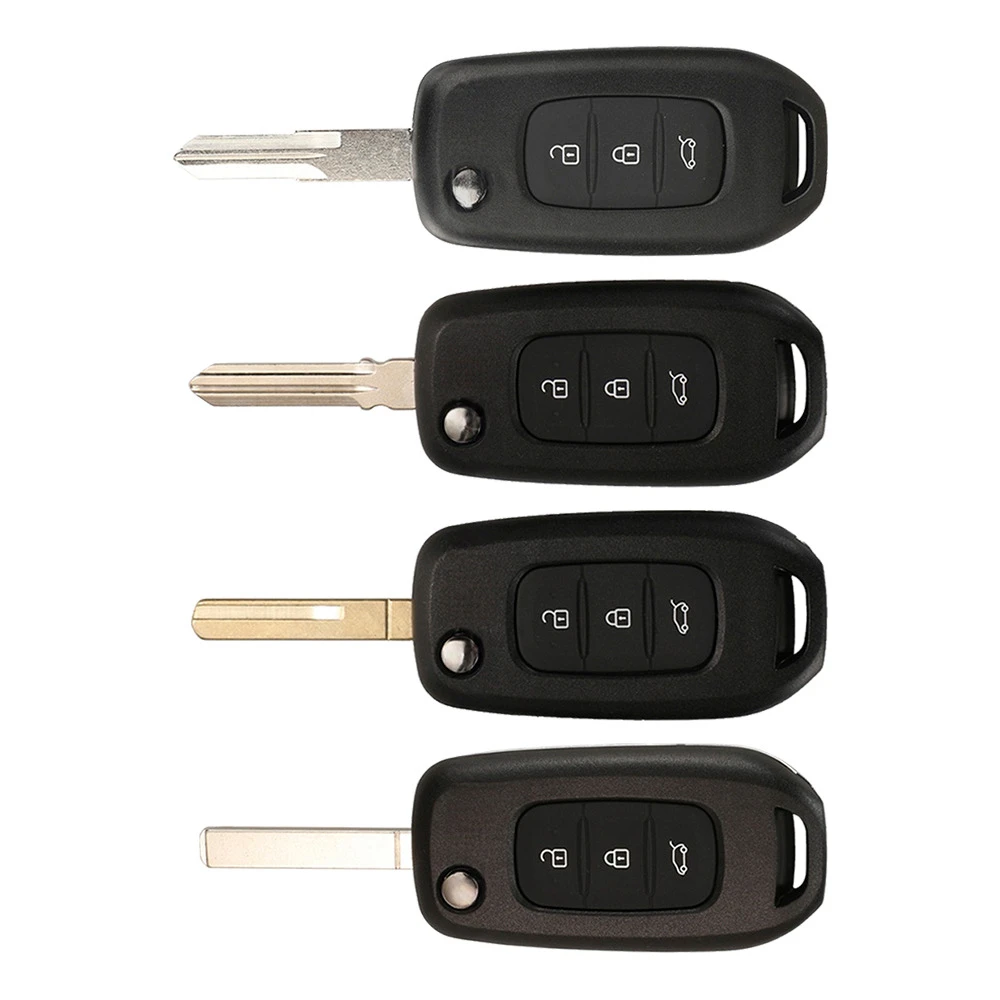

1pc Car Remote Key Shell Case Replacement 3 Buttons For Renault Sandero Dacia Logan Lodgy Dokker Duster ABS+Metal Car Accessory