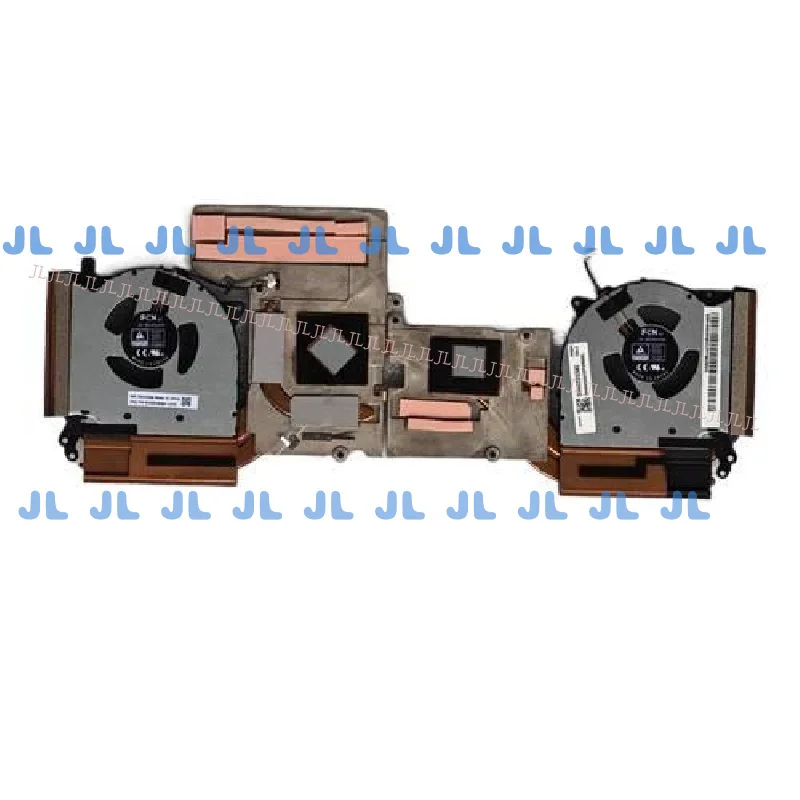 

LI+ New Thermal Module CPU GPU Heatsink Fan DC10V For Legion 5-15ACH6A 82NW Laptop