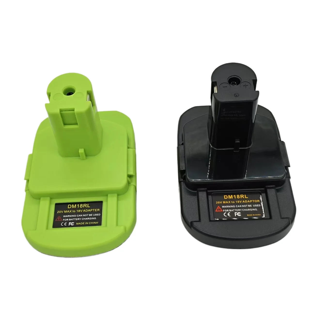 

DM18RL Battery Adapter Converter for Dewalt/Milwaukee 18/20V Lithium Batteries Compatible with For Ryobi 18V Battery Power Tools