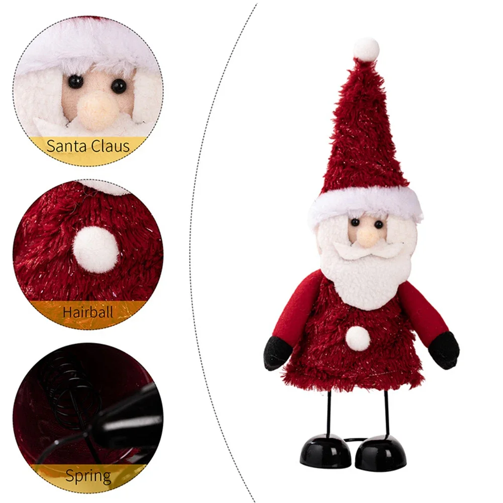 

Набор рождественских фигурок для украшения витрин и уютного домашнего декора, легкие в хранении, для праздничных торжеств.