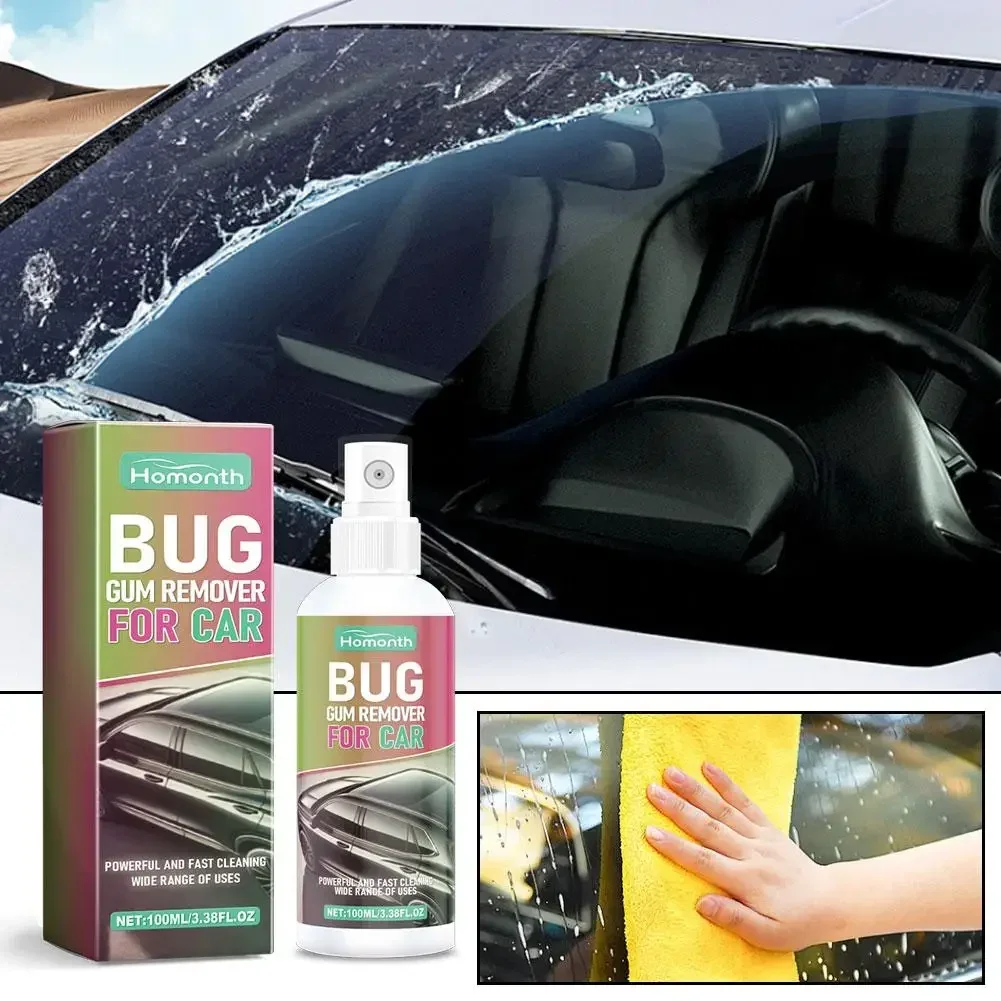 Cleaner Insect Gum Bird Droppings Flying Paint Adhesive Stickers Ceramic Car Car Coating Remover Strong