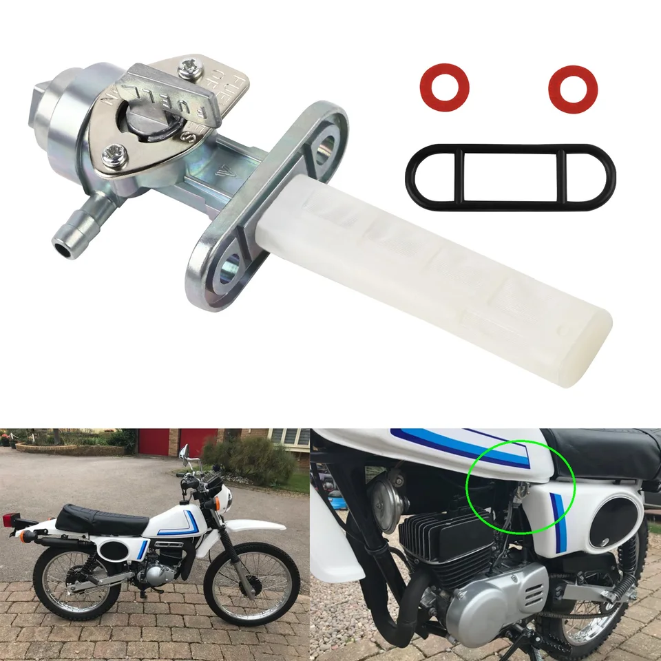 Fuel Petcock Valve Switch Fuel Tap for Suzuki TS125 TS185 TS50