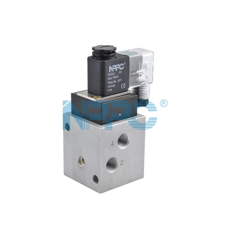 DSBD-4-1/4-PV cara katup solenoid warna perak tegangan kumparan DC24V AC24V AC220V tunggal 28mm mm mm Р 220 merek Il IL