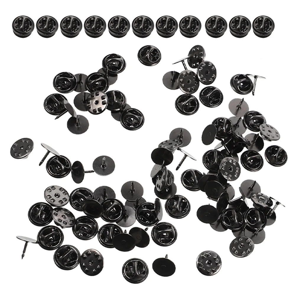 

50 set Butterfly Hat Accessories Locking Backs For Enamel Pins Brooches Clutch Back Replacement Craft Making Jewelry Diy Tools