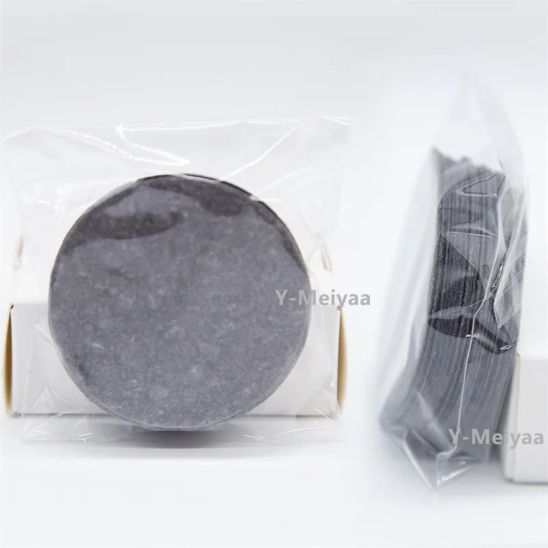 5/10/20 個黒丸型圧縮天然洗顔スポンジ角質除去フェイシャルパッド皮膚の角質除去と衛生上の利点のために