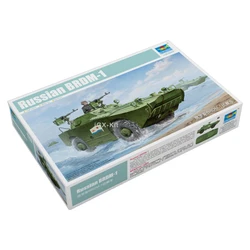 Trumpeter 05596 1/35 Russian BRDM1 BRDM-1 Scout Car Vehicle Military Handcraft Assembly Plastic Gift Toy Model Building Kit