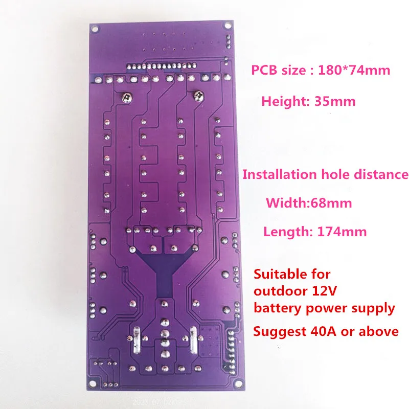 Tubo de efecto de campo Mono MOS FET de alta potencia, 1000W, Clase D, Digital, para el hogar, al aire libre, coche, tablero amplificador de Audio de escenario cuadrado
