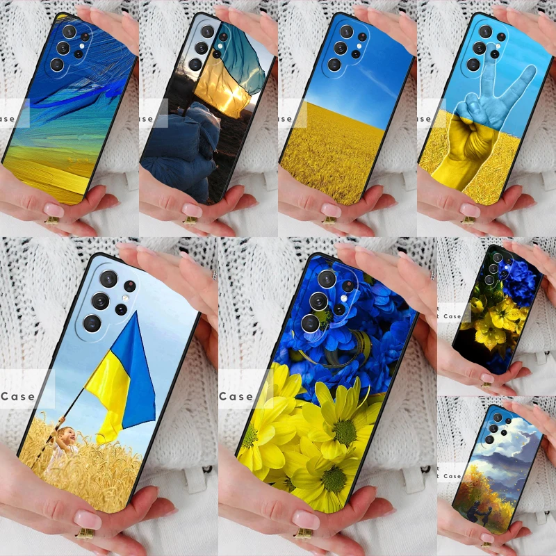 U=krain/e heart flowers Phone Cover Case for Samsung Galaxy S26 Ultra S20 FE Note 10 S24 S23 S21 S25 Plus S22