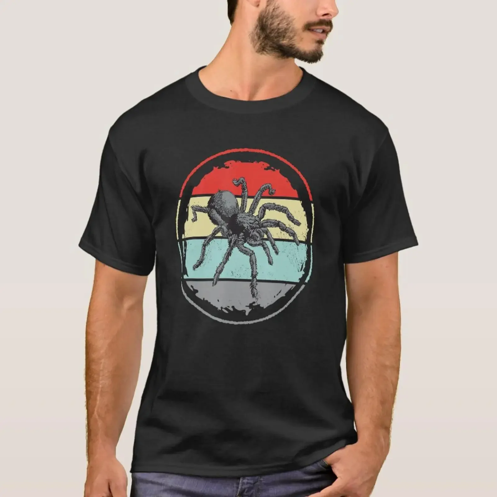 Spider Terrarium Retro Goliath Tarantula T Shirt vintage Washed Stretched Breathable designer clothes homme Slightly Unisex