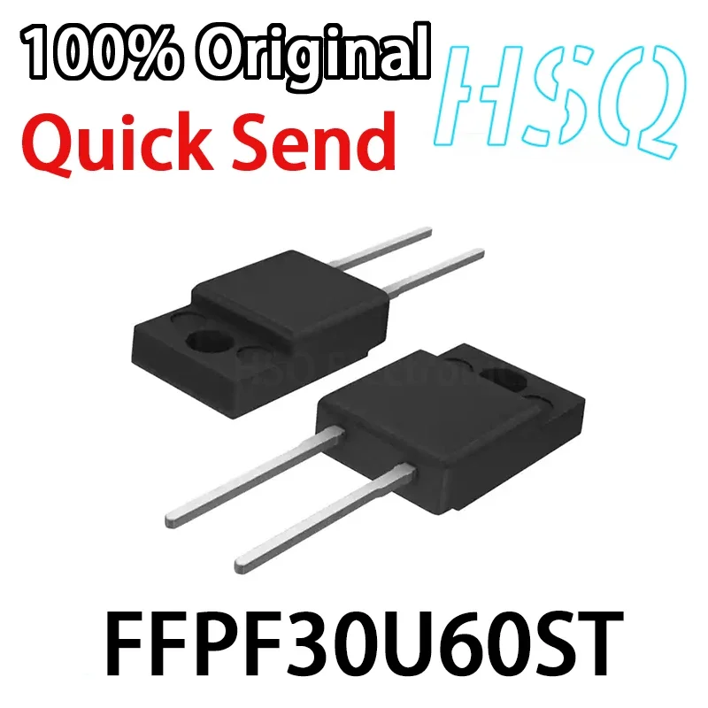 5PCS F30U60ST FFPF30U60ST Spot TO-220F Fast Recovery Rectifier Diode