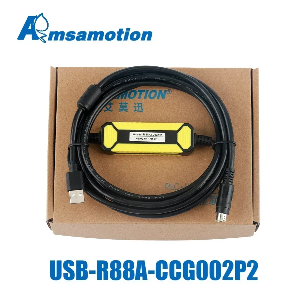 USB-R88A-CCG002P2 Suitable for OMRON R88D R7D-BP Servo Debugging Data Download Cable