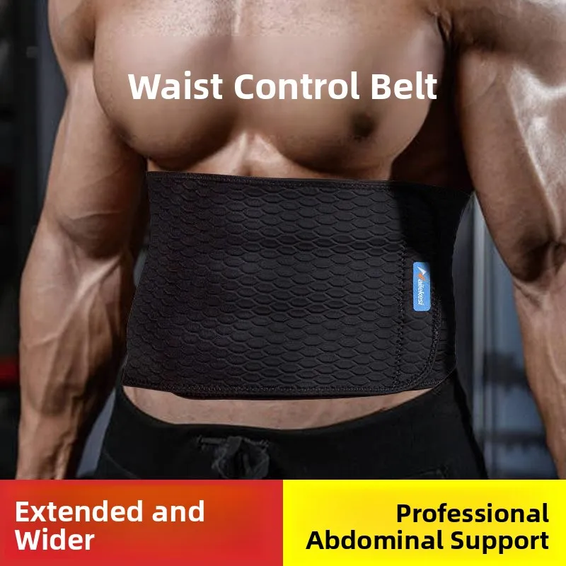 Waist Support Belt Running Fitness Men's Abdomen Shaping Waist Belt Women's plus Size Warmth Upgrade Wide Belt Health Care