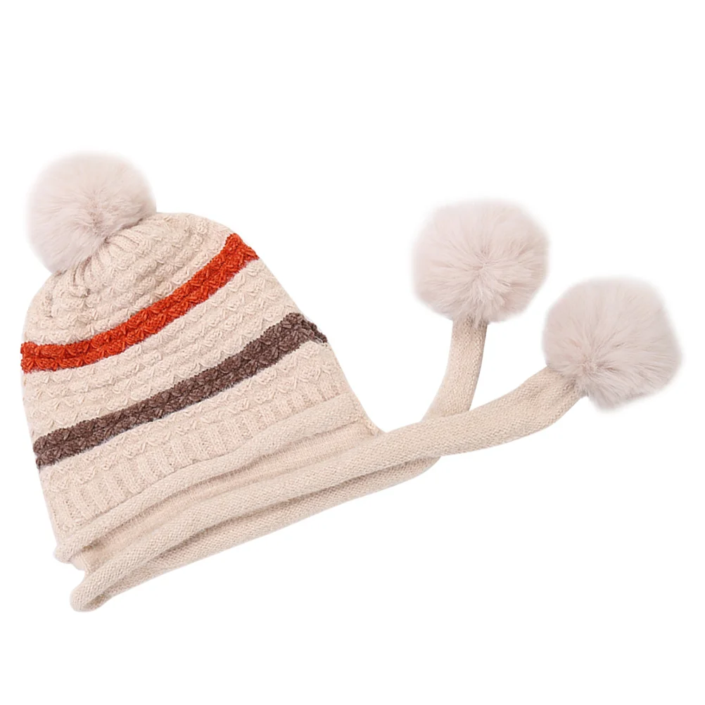 

Lady Warm Knitted Hat Woolen Hats for Women European and American Caps Beanies