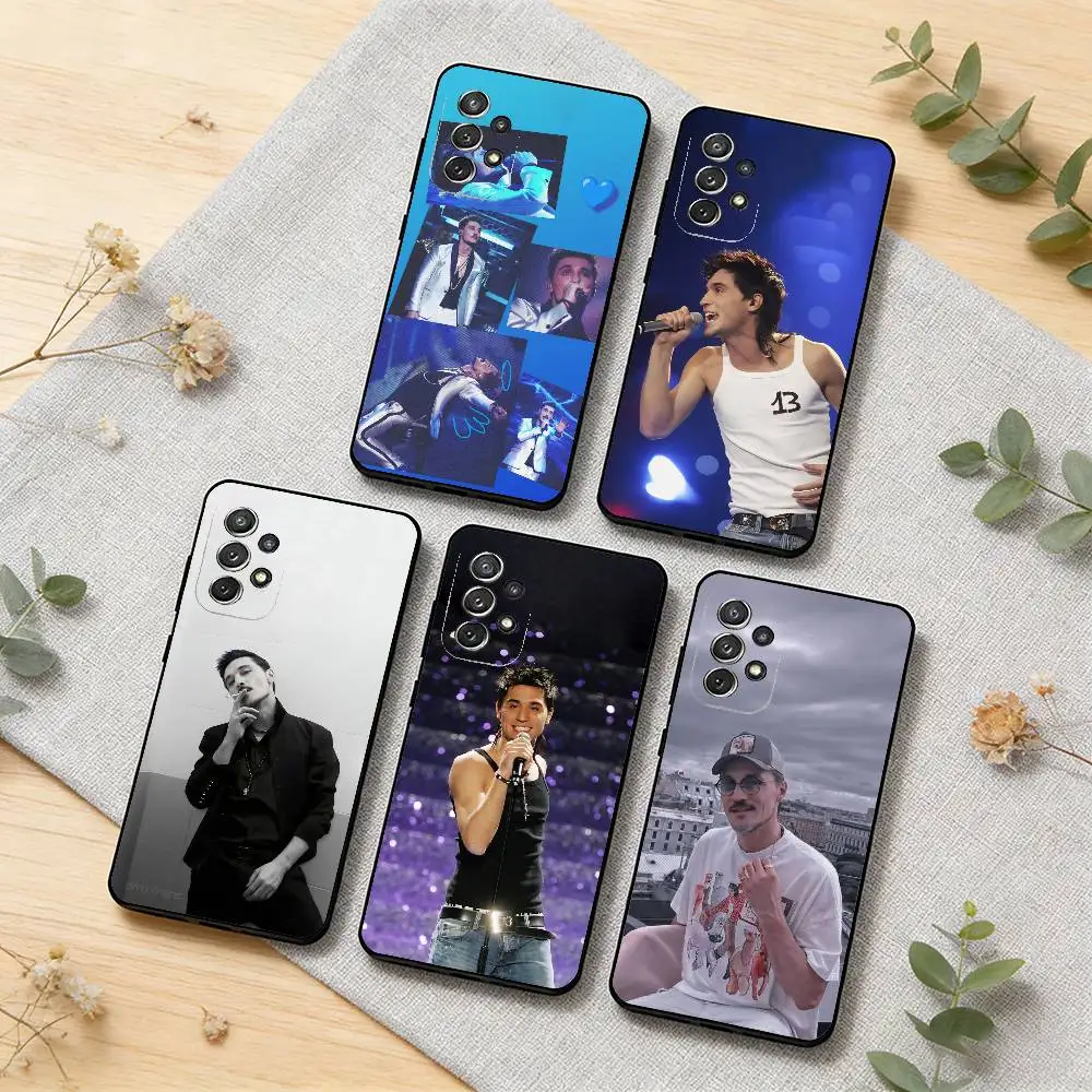 

D-Dima B-Bilan Eurovision Champion Phone Case For Samsung S25,S24,S21,S22,S23,S30,Ultra,S20,Plus,Soft Silicone Black Cover