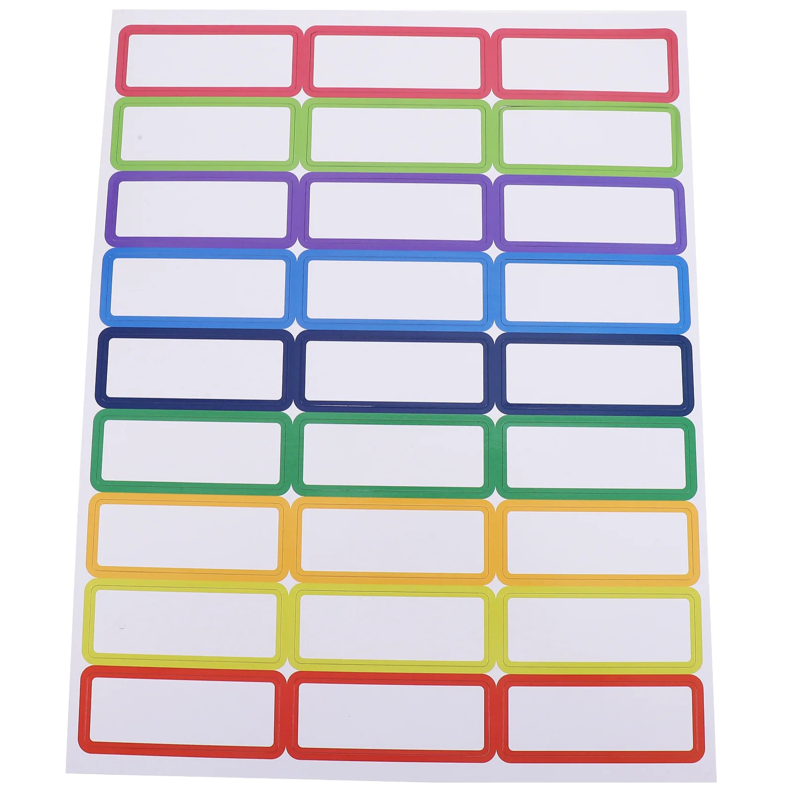 27 Pcs Shelves Name Tags Sticker Classified Marking Labels Stickers Gift Adhesive Dry Erase Blank Sign